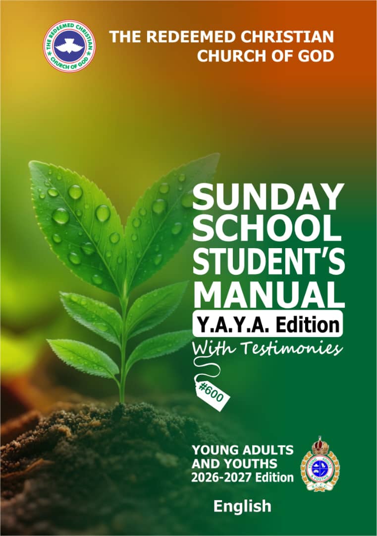 RCCG YAYA Sunday School Student's Manual 2026-2027