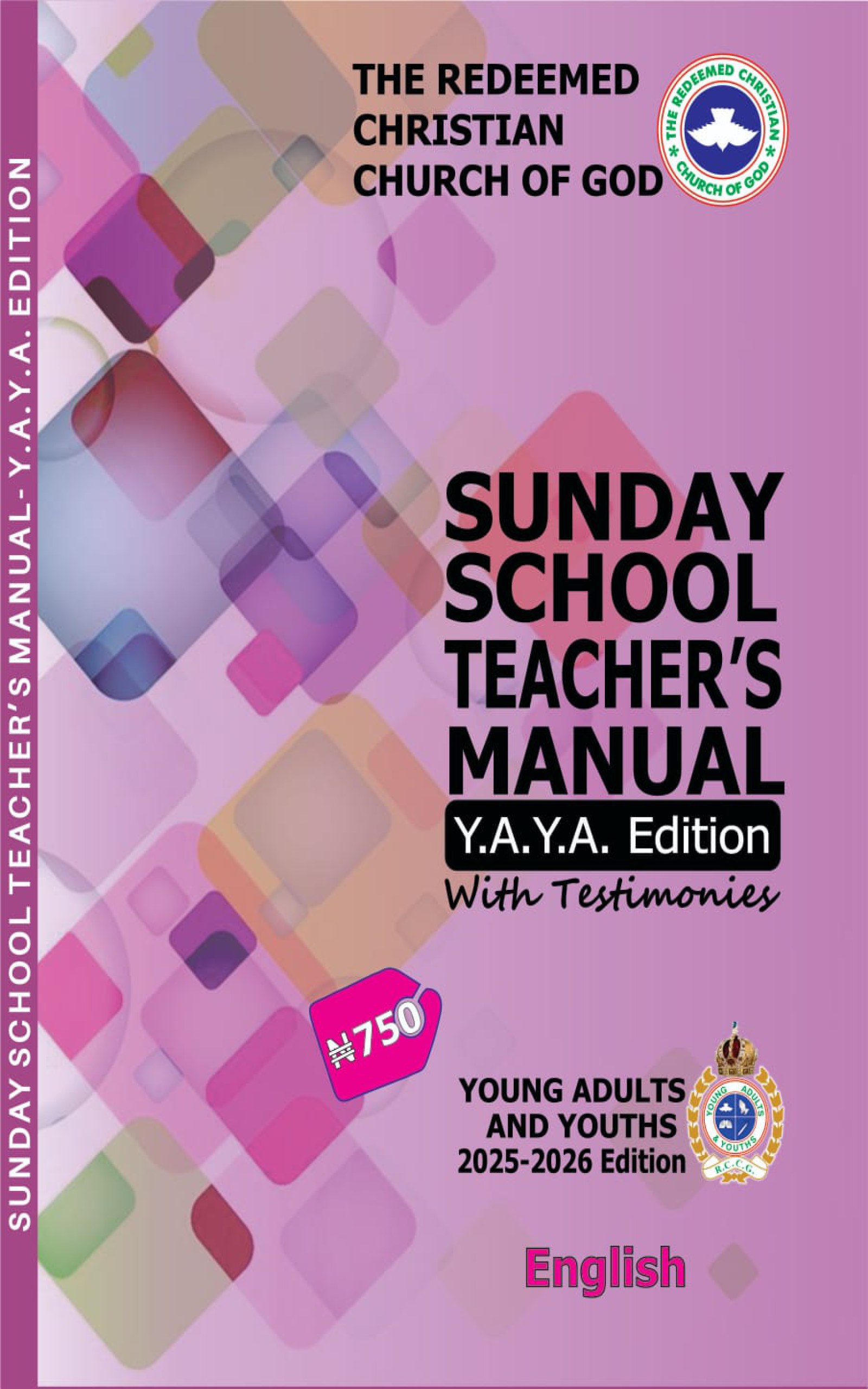 Sunday School Teacher's Manual YAYA 2025-2026 Edition